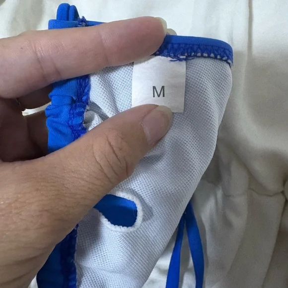 Blue Triangle Bikini Set - Picture 2 of 2